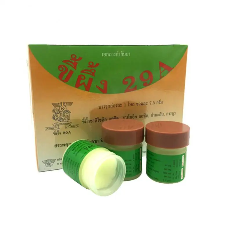 1pcs Thailand Natural Ointment Psoriasi Eczma Cream For Dermatitis Eczema Urticaria Beriberi Skin care