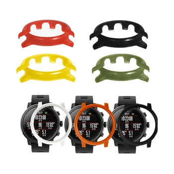 

PC Case Protective Cover for Xiaomi Huami Amazfit 2/2S Stratos Sports Smart Watch Frame shell for xiaomi amazfit Stratos 2 2S