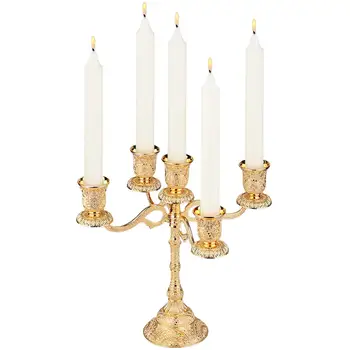 

ERMAKOVA 4 Styles Metal Taper Candle Holder Stand Centerpiece Candlestick for Home Wedding Party Decoration