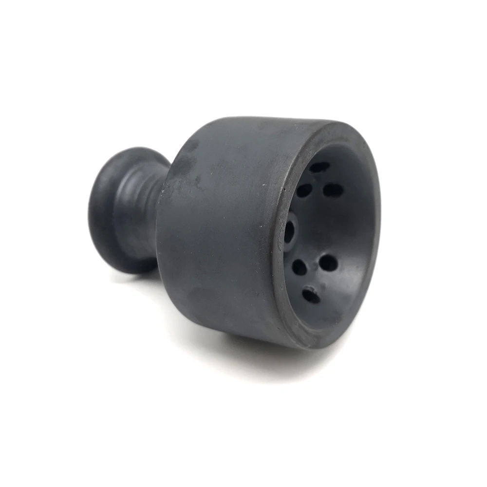 Black Ceramic Hookah Bowls Shisha Accessories Large 13 Holes hookah accessories