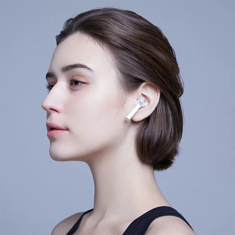 Global Version Xiaomi Air Lite TWS Bluetooth Headset  Stereo Bass Handsfree In Ear BT5.0 Mi True Wireless Earphones AAC Support