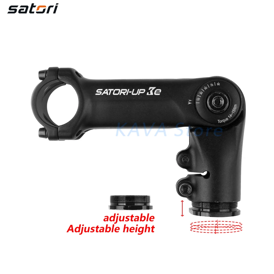 SATORI UP3e Регулируемая повышающая высота запчасть для велосипедного руля 31,8 мм* 110 мм горный XC город складной e-велосипед стволовых сплава части велосипеда