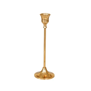 

Taper Candle Holders Gold Table Decorative Candlestick Holder for Wedding Dinnin 67JB