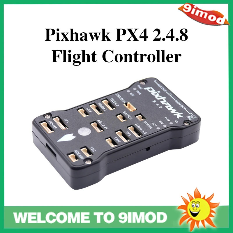 Контроллер полета Pixhawk PX4 2.4.8 32 бит ARM с 16G SD PX4FMU PX4IO Combo для радиоуправляемого дрона