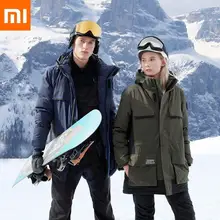 Xiaomi Zaofeng полярная морозостойкая Вельветовая куртка костюм полный давления резиновая IPX4 Водонепроницаемая морозостойкая бархатная Xiomi одежда