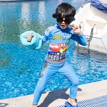 Купальный костюм для мальчиков, детский купальный костюм, бикини для малышей, детские купальные костюмы, одежда для купания для мальчиков, Детские раздельные штаны с длинными рукавами, купальный костюм