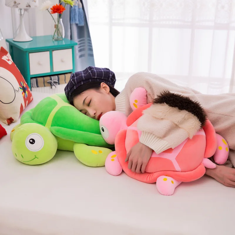 

Turtle Doll Cute Cartoon Turtle Doll Large Size Pillow Pajama GIRL'S And BOY'S Children Gift Plush Toys