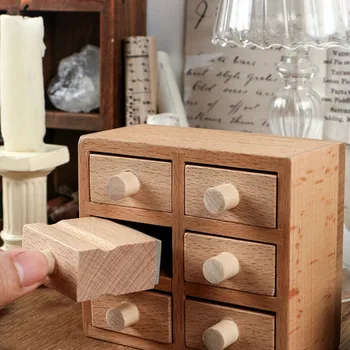 

6PCS/LOT Live Life Cool Wording Theme Mini Wooden Stamps Set 87mm*98mm DIY Journal Sticker Scrapbooking Deco Gift