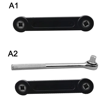 

DIY 3/8" Universal Extension Wrench Steel Tools for Automobile Repairing Home Maintenance Compact Lightweight Replacement Parts