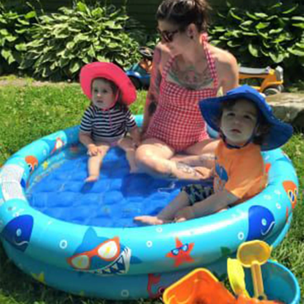

Children Inflatable Swimming Pool Outdoor Piscina Portable Water Play Crocks Baby Inflatable Pools Kid Swimming Bathing Pool D30