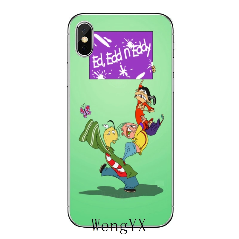Для iPhone 11 pro XR X XS Max 8 7 6s plus SE 5s 5c iPod Touch 5 6 прозрачный чехол ed edd n eddy - Цвет: ed-edd-n-eddy-A-16