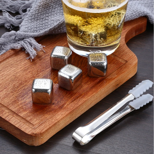 Whiskey Stones Set - Glacier Rocks Ice Cubes