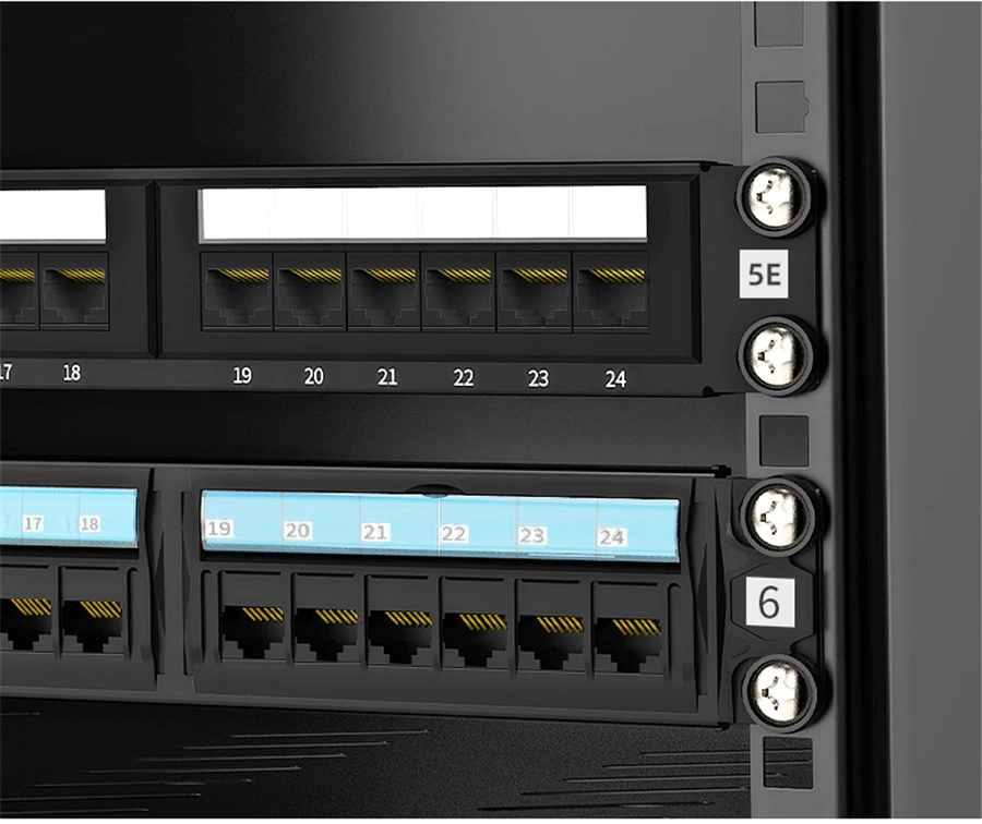 AMPCOM Rack Mount Gaiola Porcas, Parafusos e