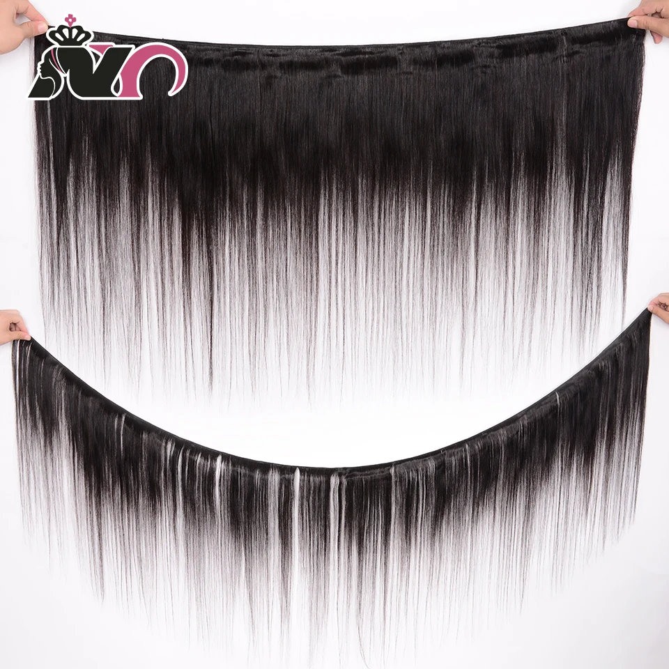 NY 4 Straight Hair Bundles Malaysia Human Hair 4 Bundles Deals Non-Remy Natural Color For Black Women 8-28 inch Deals cabelo