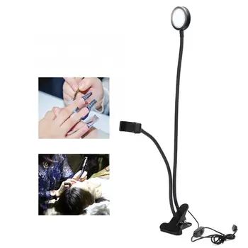 

Manicure Machine Clip-on Folding LED Light High Brightness Tattoo Adjustable Nail Art Nails Accessoires
