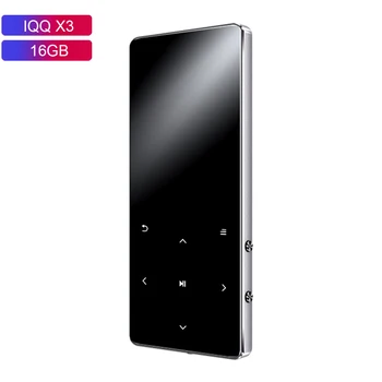 

IQQ X3 1.8 inch Music MP3 Player HIFI Lossless MP3 build-in 16G Touch button Player Support FM E-Book Walkman English version