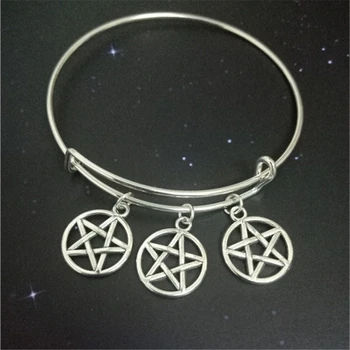 

Pentagram Bracelet, Wiccan Jewellery, Pentacle Bracelet, Pagan Jewelry, Wicca Bracelet, Witch Jewellery, Gothic Jewellery