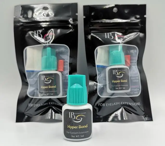 IB Cyan Cap Клей для наращивания ресниц i-beauty type 1 бутылка IB ультра супер клей индивидуальный быстросохнущий клей для наращивания ресниц 5 мл/бутылка - Цвет: IB Cyan Cap