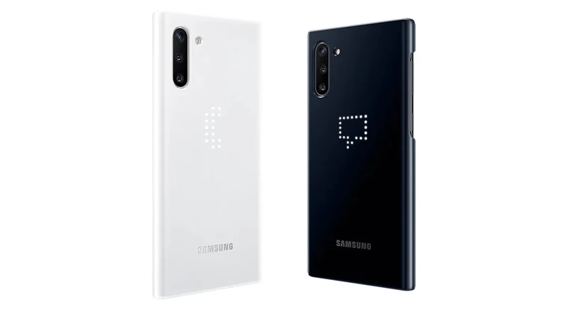 samsung светодиодный чехол для samsung Galaxy Note10 Note 10 Plus Note10+ 5G светодиодный эффект освещения