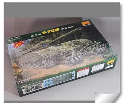 

TRUMPETER 80112 1: 35 Armored Tank-Russia T-72 Mine Clearance Tanks Military Model-