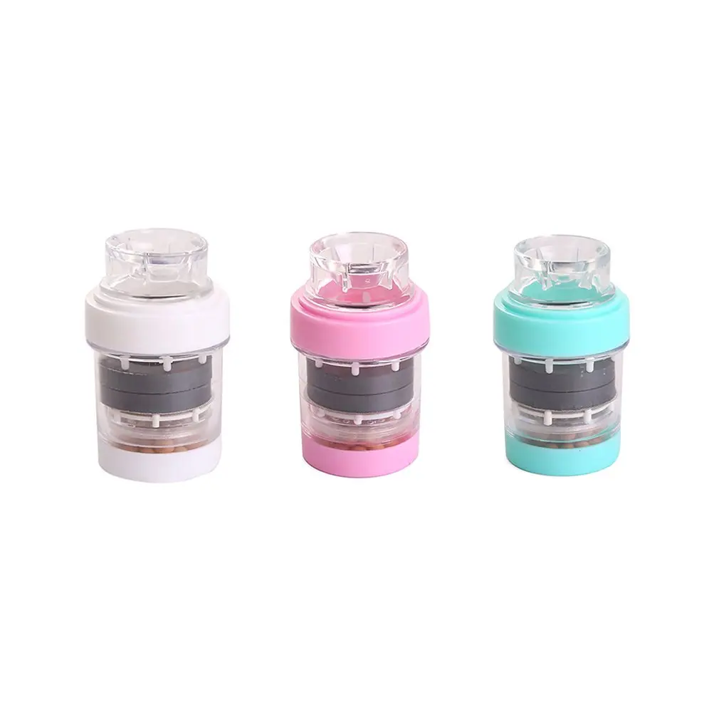 Faucet Maifan Stone Water Filter Splash-Proof Shower Telescopic Tap Water Section Rotatable Water Nozzle With Filter Filter