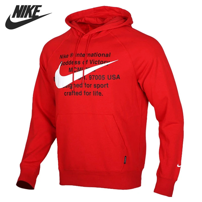 Оригинальное новое поступление NIKE M NSW SWOOSH Толстовка PO FT мужской пуловер