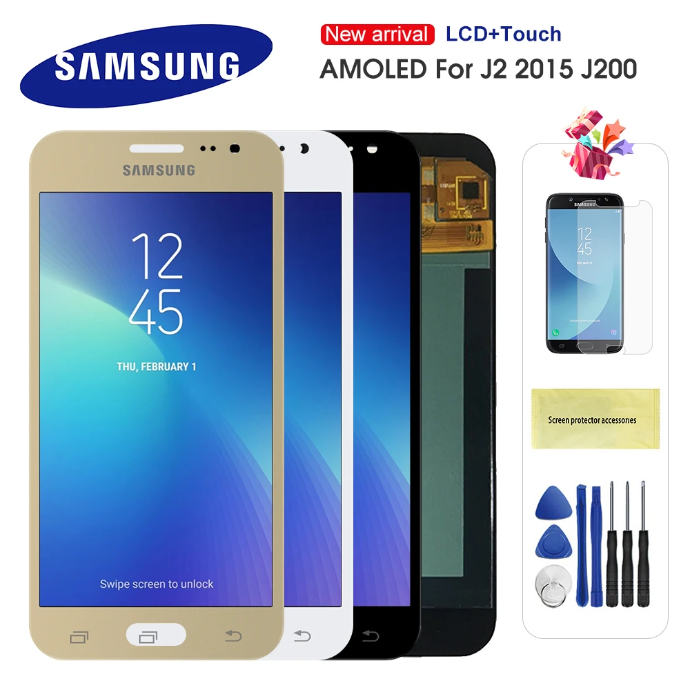 Super Amoled Lcd Para Samsung Galaxy J2 15 J0 Lcd Para J2 15 J0f Lcd Pantalla Tactil Digitalizador Reemplazo De Montaje De Pantalla Pantallas Lcd Para Telefonos Moviles Aliexpress