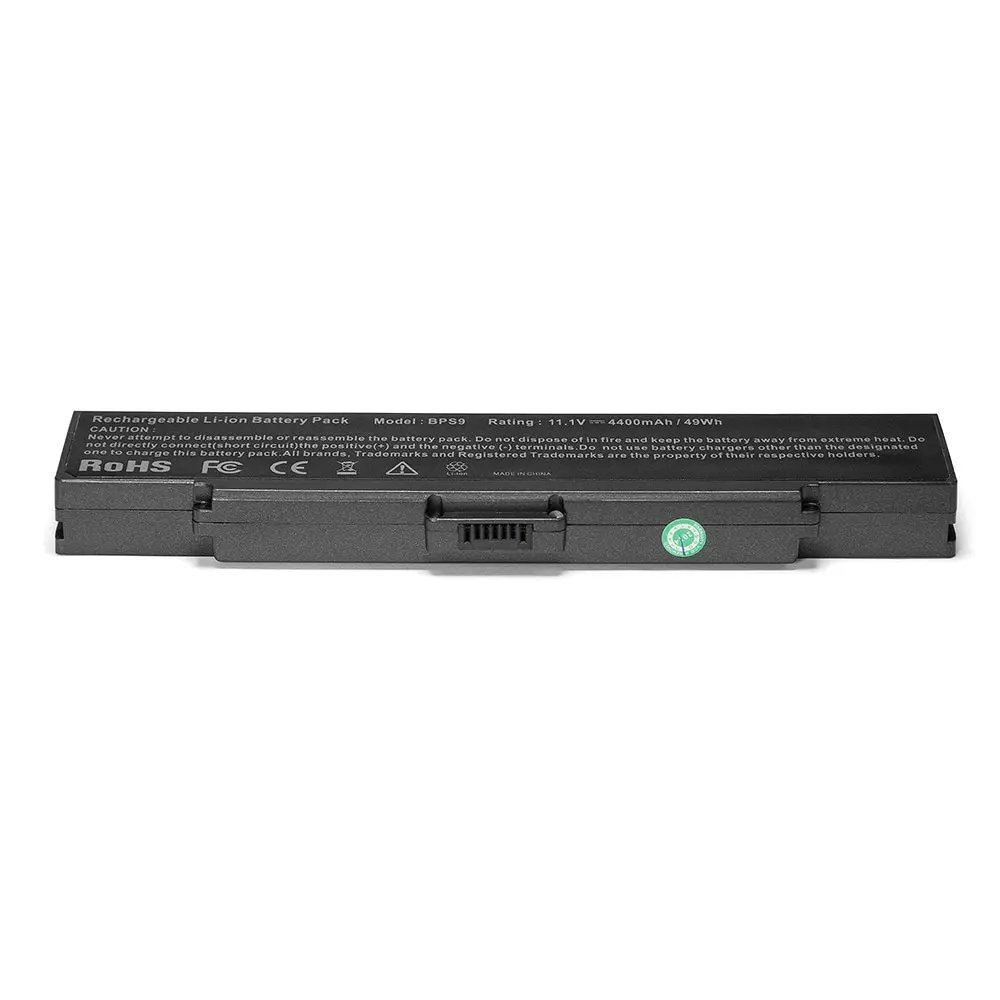 Аккумулятор для ноутбука Sony Vaio VGN-SZ VGN-CR VGN-AR VGN-NR Series (11.1V 4400mAh). PN: BPS9 BPL9 BPS10 BPL10 |