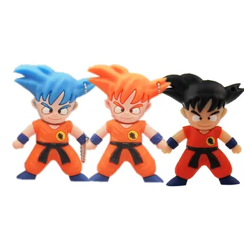 

Cartoon Super Saiyan USB Pen Drive Dragon Ball Sun Wukong USB Flash Drive 32GB 64GB 128MB USB 2.0 Pendrive Cool Memory Stick
