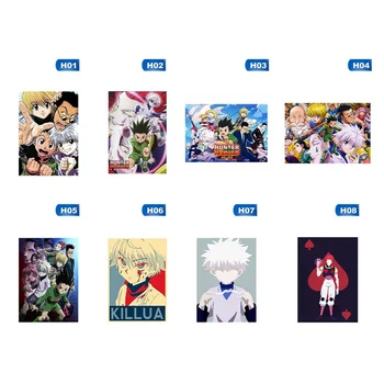 

Anime HUNTER x HUNTER Poster Living Room Study Bedroom Wall Decoration Painting Home Decor Pictures 42*29.7 cm