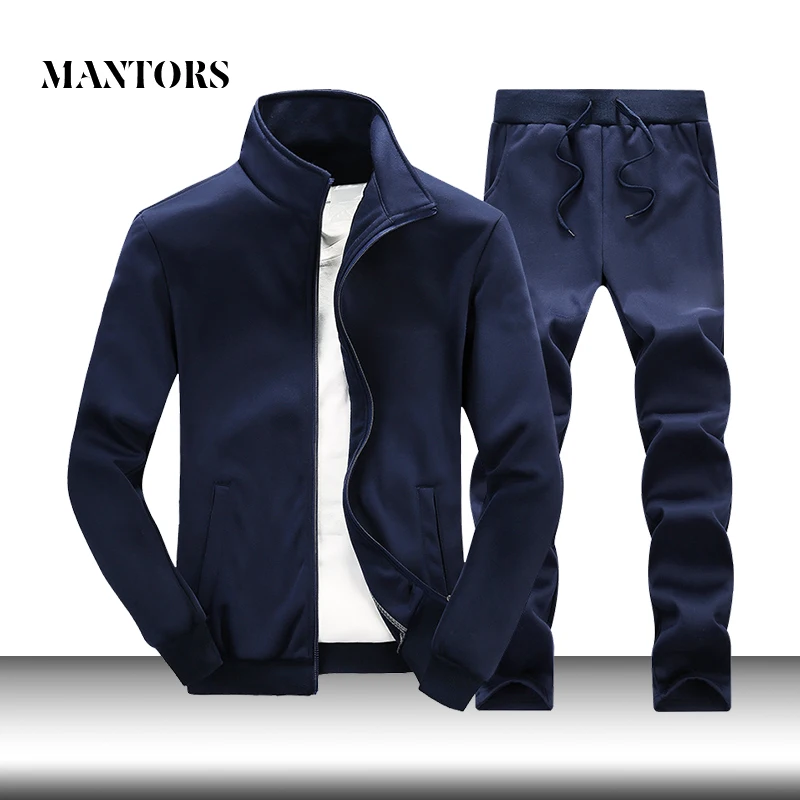 Casual Men Sets Solid Tracksuit Male Zipper Jackets+Sweatpants 2PC Sets Autumn New Brand Men's Sportswear Suit Customized Design Casual Men Sets Solid Tracksuit Male Zipper Jackets+Sweatpants 2PC Sets Autumn New Brand Men's Sportswear Suit Customized Design