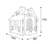 [Funny] Kids Tent DIY Graffiti drawing Paper castle tent Paper palace Children Indoor Outdoor game tent Room House baby gift 4