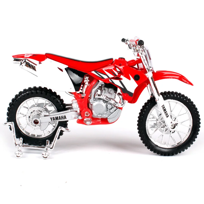 Весы Maisto 1/18 1:18 Yamaha YZ450F для внедорожников мотоциклов литых под давлением моделей