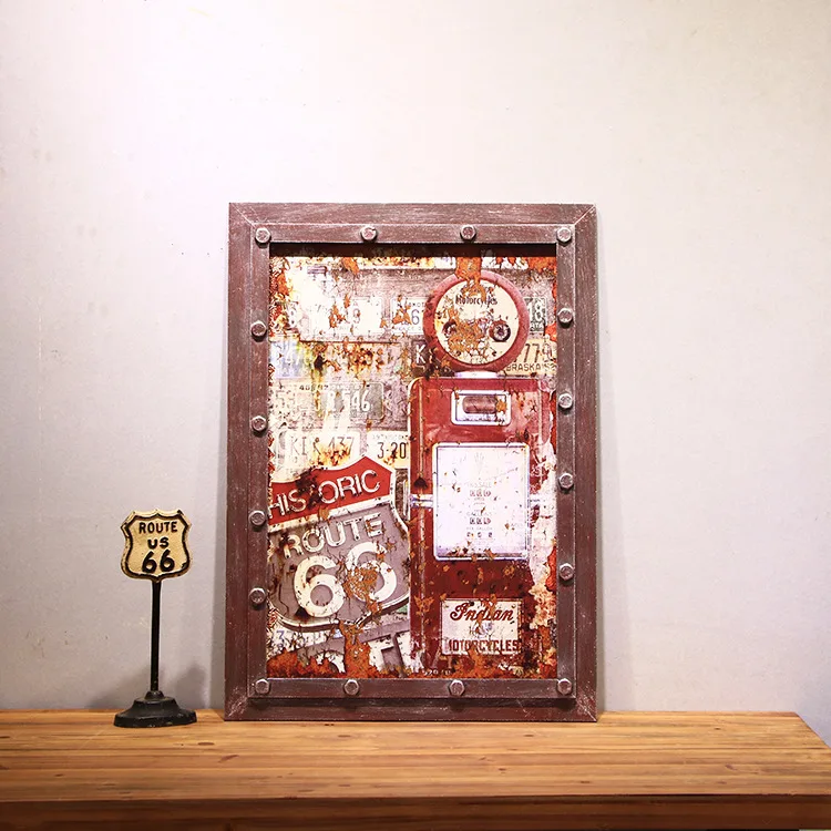 Rural Retro Decorative Painting Hanging picture Wall decoration for Restaurant Bar Café coffee house Rural Retro Decorative Painting Hanging picture Wall decoration for Restaurant Bar Café coffee house