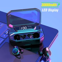 Arlado G02 TWS Bluetooth наушники беспроводные наушники с тяжелыми басами сенсорное управление стерео гарнитура с зарядным устройством 3000 мАч