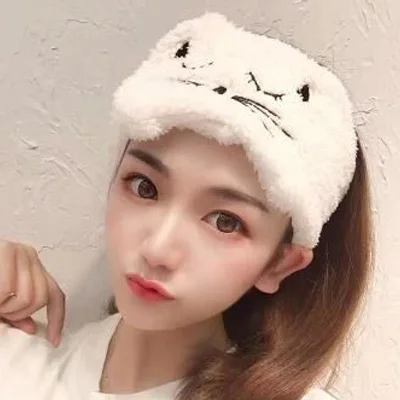 Cpop Kitty, теплая повязка на голову для женщин, родитель-Головные уборы для детей, на липучке, спортивная повязка на голову, для макияжа, для мытья лица, милый домашний аксессуар