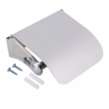

Stainless Steel Toilet Paper Holder Tissue Holder Roll Paper Holder Box Durable Bathroom Accessories