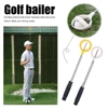 8 Sections Golf Ball Picker Golf Ball Retriever Telescopic Retriever Pick Up Grabber Claw Sucker Tool for Water Golf Gift 2