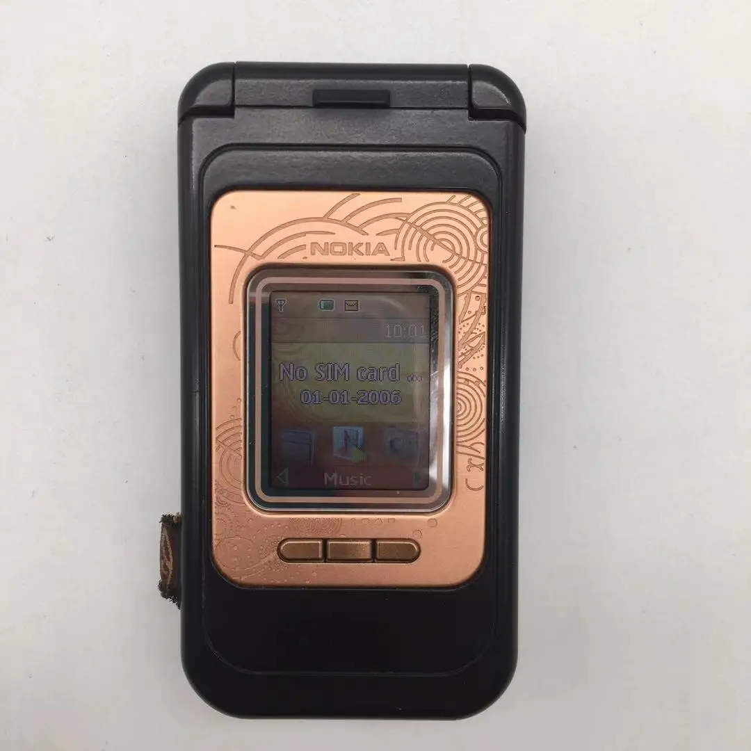 Nokia 7390  Refurbished-Original Unlocked Nokia 7390 GSM  FM  FM Radio Phone Free Shipping iphone 8 refurbished