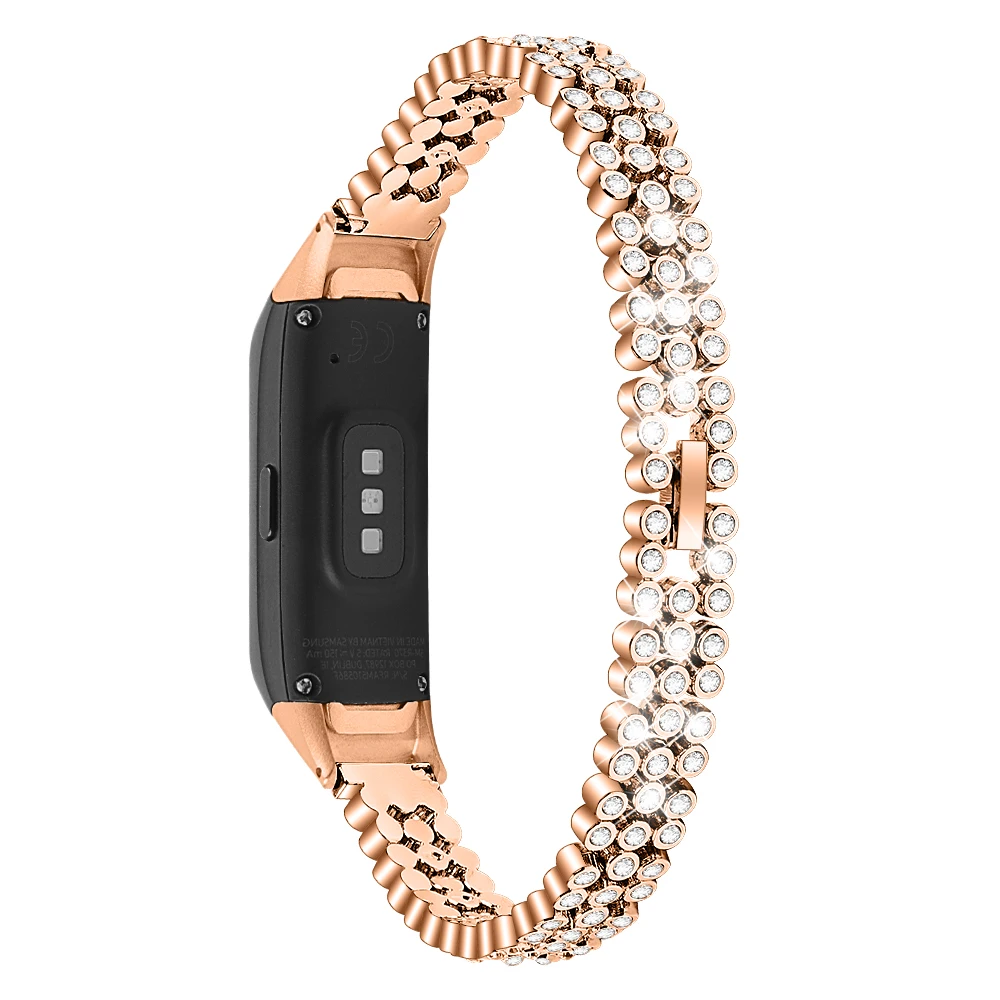 Браслет, ремешок для часов для samsung Galaxy Fit SM-R370 Смарт часы ремешок Сплав Мода замена Браслет Correa ремешок