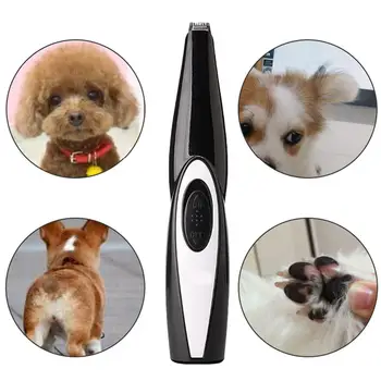 

Pet Grooming Tool Stainless Steel USB Charging Dog Trim Pets Hair Pet Hair Trimmer Pet Shaver White Cat Fast Security