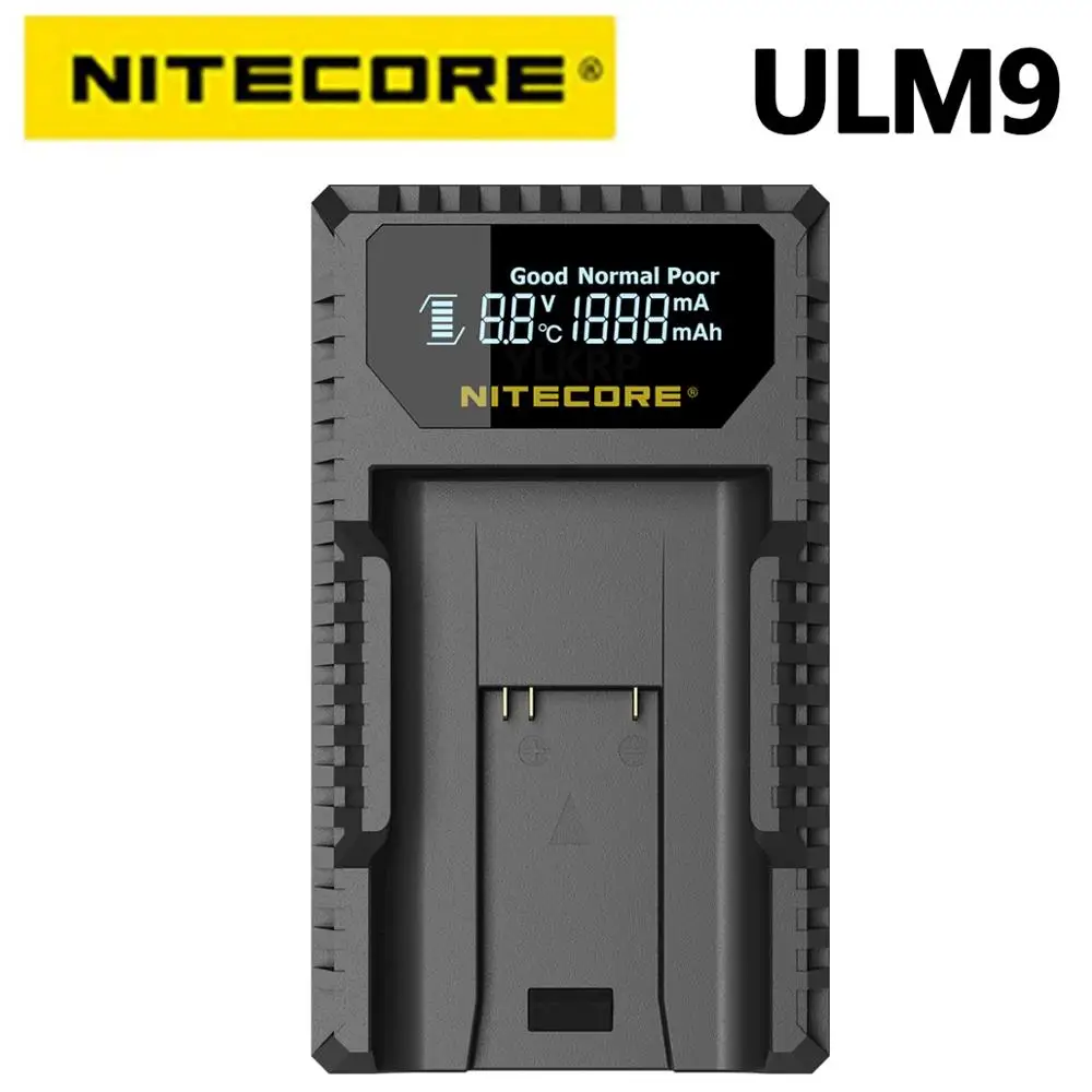 Зарядное устройство Nitecore ULM9 100% оригинал USB для Leica аккумуляторы камера BM8 M8 M8.2 M9