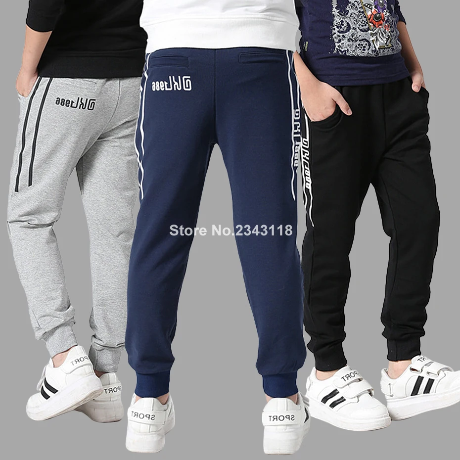

Sports Boys Pants Autumn Pants For Boys Solid Kids Trousers For Boys Winter Kids Pants Teenage Clothes For Boys 6 8 12 14 Years