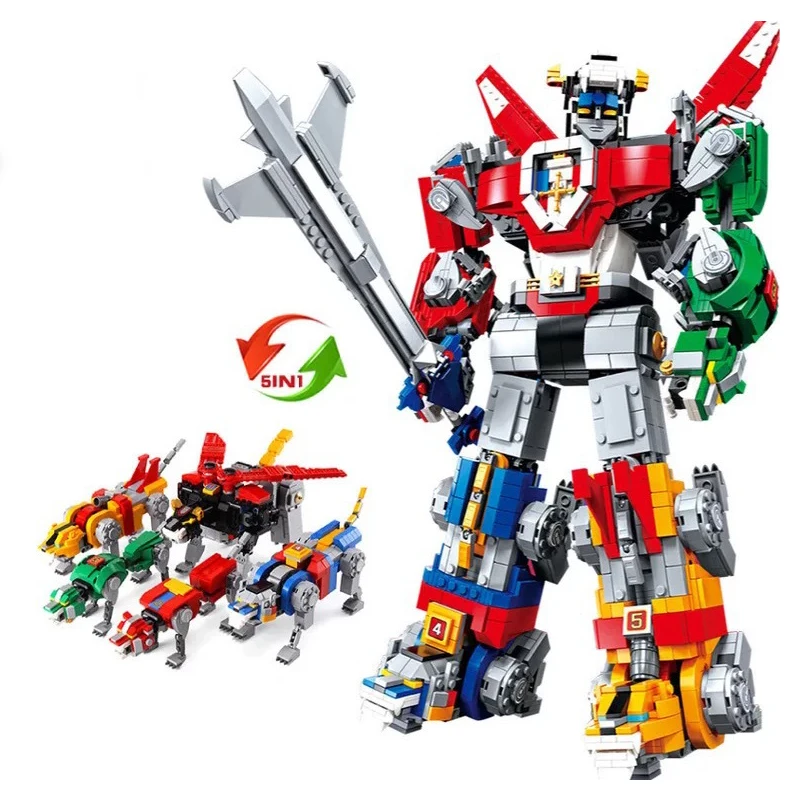 2334 шт. в наличии идеи серии Voltron защитник Вселенной модель конструкторные блоки