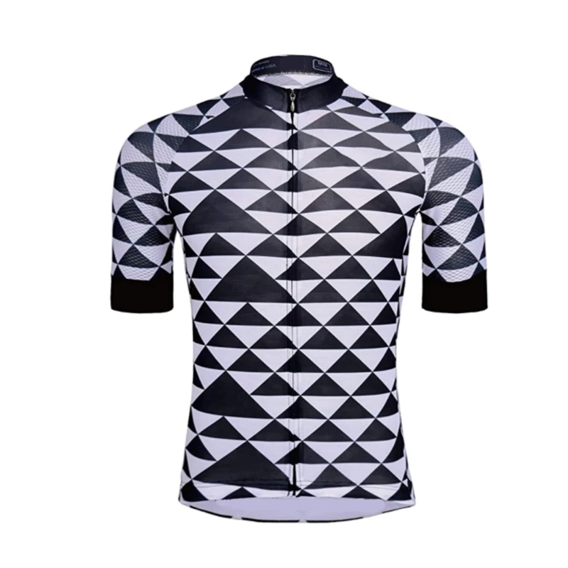 Pro Team Summer Men Cycling Jersey Clothes Bicycle BIke Downhill Breathable Quick Dry Reflective Shirt Short Sleeve