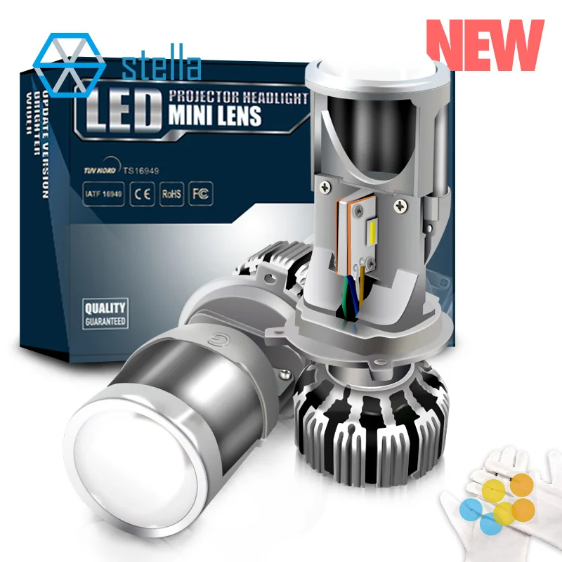 Peugeot 207 55w Clear Xenon HID Low Dip Beam Headlight Headlamp Bulbs Pair