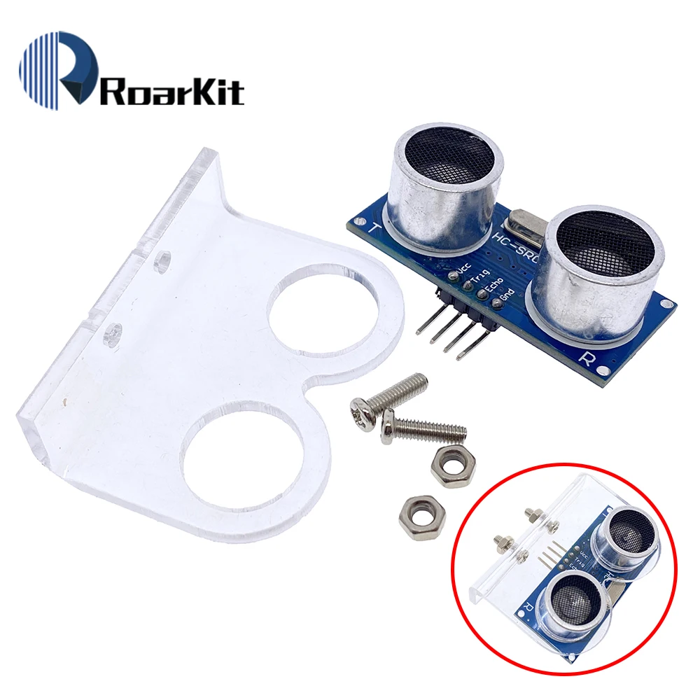 Новый ультразвуковой модуль датчик измерения расстояния для Arduino HCSR04 DC 5V IO