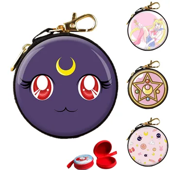 

Hot Anime Sailor Moon Luna Artemis Moonlight Memory Coin Bag Women Purse wallet