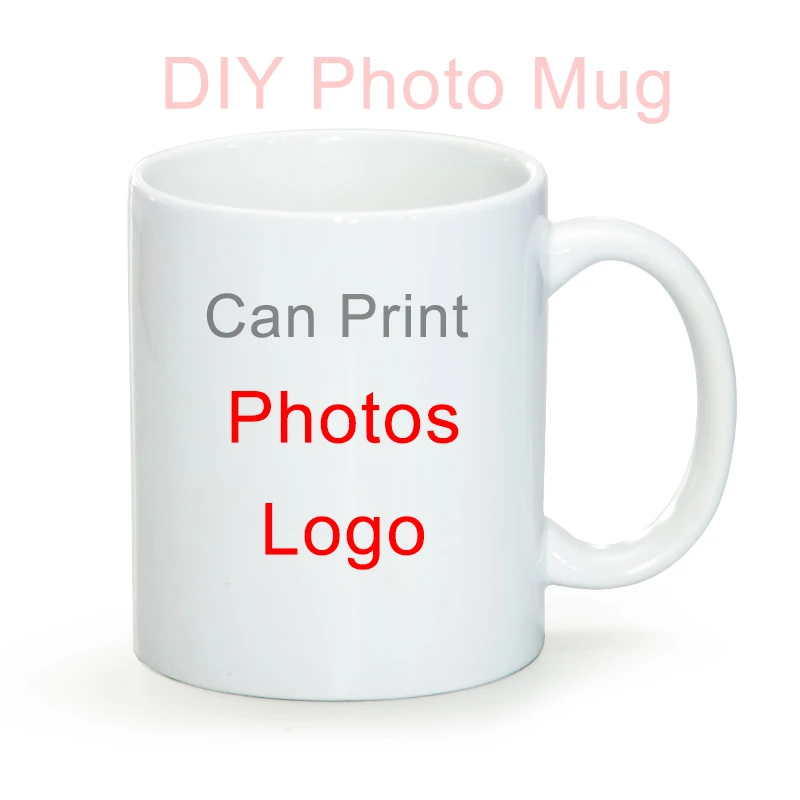 DIY Фото белая керамическая кружка на заказ ваша фотография чашке чая креативные