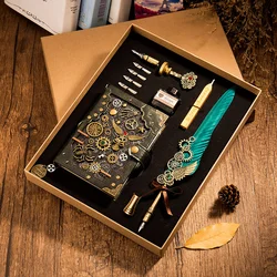 Ensemble de stylos à plume Vintage, très fins, cadeaux pour élèves, fournitures de papeterie pour la rentrée scolaire, 2022 